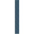 thumbnail image 4 of Unique Loom Davos Shag Collection Area Rug - Solid (2' 7" x 20' Runner Marine Blue), 4 of 7