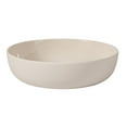 thumbnail image 5 of Gibson Home Candy Skies 12 Piece Unbreakable Wheat Straw Melamine Plates and Bowls Dinnerware Set - Outdoor, Camping, & Everyday Use - Matte Exterior/Shiny Interior Taupe Cream, 5 of 10