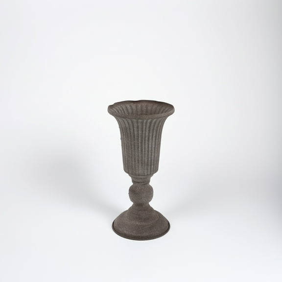 Pyramidti  Decorative Flower Pot Garden Urns Planters Decorations Office Grey