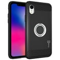 thumbnail image 4 of CoverON Apple iPhone XR (6.1") Case with Ring Holder, RingCase Series Hybrid Protective Dua Layer Phone Cover, 4 of 11