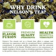 thumbnail image 6 of Nelson's Tea Bourbon Ginger Pear - Cut & Sifted Ginger Loose Leaf Tea with Dried Elderflower, Cornflower and Pears (2 oz), 6 of 7