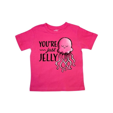 

Inktastic You re Just Jelly with Pink Jellyfish Gift Toddler Boy or Toddler Girl T-Shirt