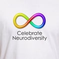 thumbnail image 3 of CafePress - Celebrate Neurodiversity Fitted T Shirt - Fitted T-Shirt, Vintage Fit Soft Cotton Tee, 3 of 4