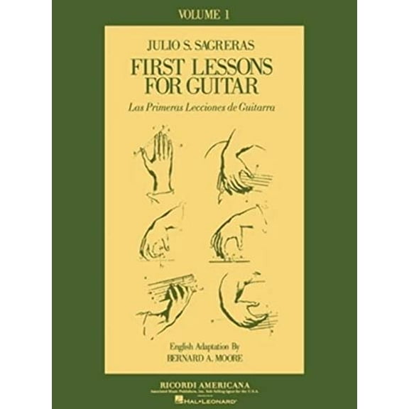 Pre-Owned First Lessons for Guitar, Vol. 1 (Las Primeras Lecciones de Guitarra), 9780793535859, Paperback,