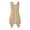 Art Deco Fan Shell Pattern, variant on HELLHERO Cherry Blossom Butterfly Print Sleeveless Sundress for Business Casual Cocktail Party, Side Pockets Irregular Hem Summer Sleeveless Dress