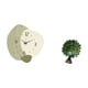 thumbnail image 5 of Reloj de pared,Reloj de pared silencioso,reloj de pared nórdico,decoración para el hogar,Relojes decorativos para pared,oficina,aula y hogar,Figura de escritorio,Estatua de pavo real en, 5 of 8