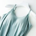 thumbnail image 3 of Baberdicy Camisole Top Clearance！Women's Solid Color Thread with Chest Pad Without Wearing Bra One Tank Top Women Basic Long Tanks Green, 3 of 8