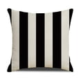 thumbnail image 2 of HLONK Black And White Outdoor Pillows Outdoor Pillow Decorative Throw Pillows Black White Waterproof Hugging Pillow Household Design Pattern Sand Pillow, 2 of 3