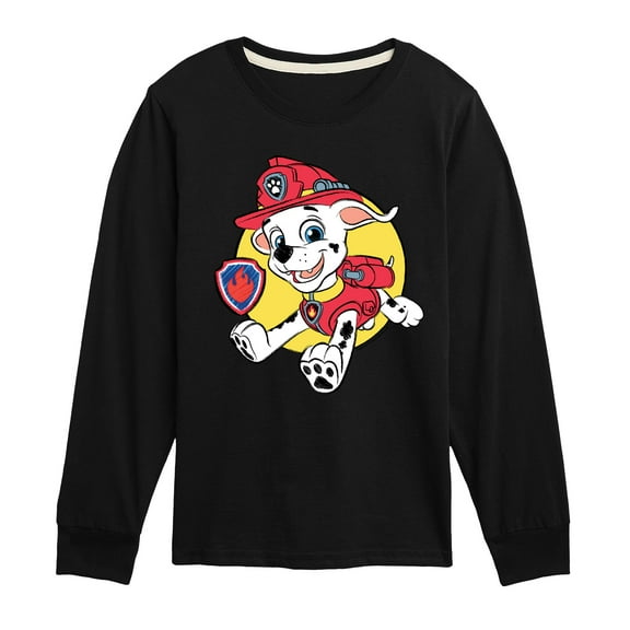 Paw Patrol - Marshall Sketch - Toddler & Youth Long Sleeve Graphic T-Shirt