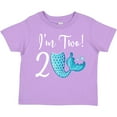 thumbnail image 3 of Inktastic 2nd Birthday Mermaid Party Girls Toddler T-Shirt, 3 of 5