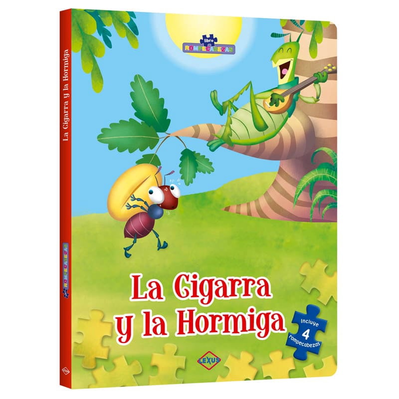 La Cigarra Y La Hormiga Lexus Editores Rompecabezas | Walmart en línea