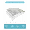 thumbnail image 5 of Quilts Twin Size, Sage Green Chrysanthemum Soft Comforter Bedding Set for Bed, Farmhouse Botanical Floral Modern Lightweight Quilted Bedspread with Pillow Cover(2 Pieces) for All Season, 68x86 Inch, 5 of 6