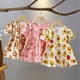 thumbnail image 2 of Vestidos de cuello redondo con estampado completo de dibujos animados, ropa de Disney, vestido informal, ropa de exterior Linda para 1-4 años, falda de manga corta, verano, nuevo, 2 of 7