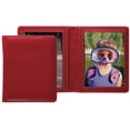 thumbnail image 2 of Raika ROMA RED smooth grain cowhide leather  151 travel duo frame - 4x6, 2 of 2