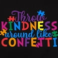thumbnail image 3 of CafePress - Throw Kindness Around Like Confetti T Shirt - Women's Traditional Fit Dark T-Shirt, 3 of 4