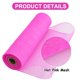 thumbnail image 3 of Cinta decorativa de malla TONIFUL, 2 rollos, 25 cm x 9 m, rosa intenso, 3 of 7