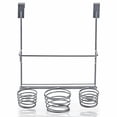 thumbnail image 4 of Home Intuition Hair Styling Station Organizer, Over the Cabinet Door (Silver), 4 of 7