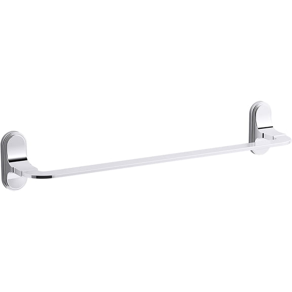 Kohler K-26533 Industrial 18" Towel Bar - Chrome