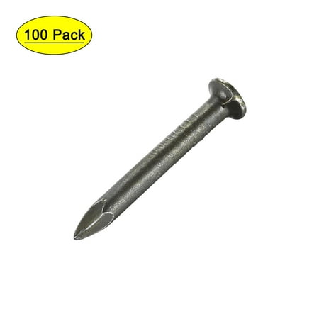 

Uxcell 26mm Wall Cement Nail Carbon Steel Electroplating Bronze 100 Pack