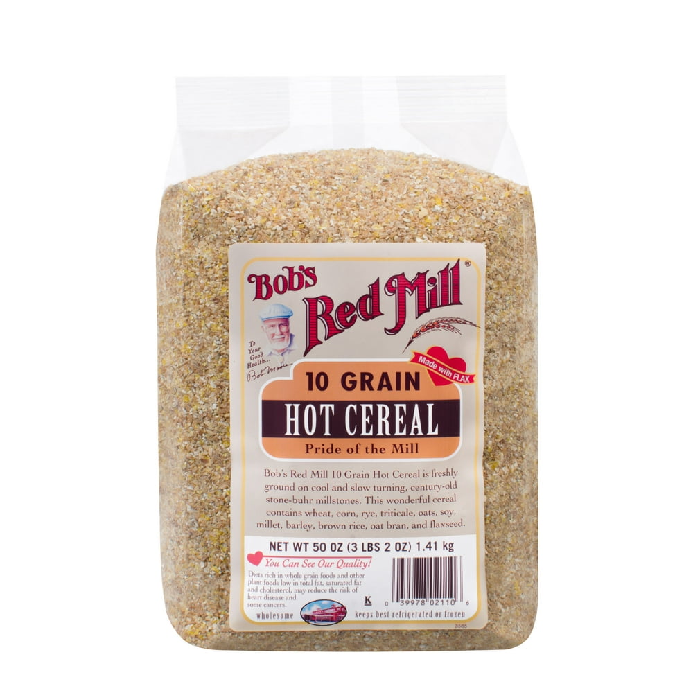 Bobs Red Mill Cereal 10 Grain, 50 Oz