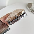 thumbnail image 6 of for iPhone 11 Case,Pleated Water Ripple Chrome Wave Pattern Soft Compatible with iPhone Case (Silver,iPhone 11), 6 of 7