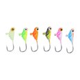 thumbnail image 1 of Cabezales de pesca Bling Bling 6 piezas Jigs para pesca en hielo, 1 of 14