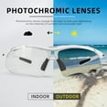 thumbnail image 2 of ROCKBROS Photochromic Sunglasses Mens Bike Glasses for Sports Cycling Biking Running Fishing Sunglasses UV Protection, 2 of 5