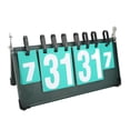 thumbnail image 2 of Scoreboard, Steel PVC Sports Score Keeper Green Waterproof Multifunctional  For Table Tennis, 2 of 8