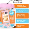 thumbnail image 4 of Tiki Cat Baby Stix Wet Cat Treats, Chicken in Creamy Gravy, 0.28 oz. Sachets (42 Count Jar), 4 of 6