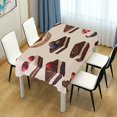 thumbnail image 4 of Yayeee Tablecloths 54" x 72" Rectangle Wrinkle Resistant Party Table Cover, Blue Cakes, 4 of 8