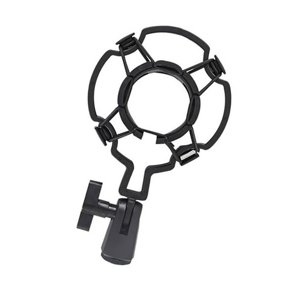 Yammee Adjustable 360 Degree Microphones Shock Mount Holder for Reducing Vibration Noise