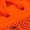 Tangerine, variant on Men's Breathable Knit Running Shoes Lightweight Casual Athletic Sneakers