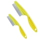 thumbnail image 1 of Peine para para Y Gatos Peine para Pulgas Peine Con Agujas Acero Juego Productos para para Eliminación Pulgas Y Garrapatas Encriptadas Juego 2 Piezas (amarillo) (amarillo + Pequeño), 1 of 9