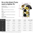 thumbnail image 4 of Naloa Sunflowers Country Men's T-Shirt Sport T-shirt Men's Basic Tee Casual Men's Shirt, Round Neck, Short Sleeves - 3X-Large, 4 of 5