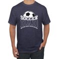 thumbnail image 1 of Wild Bobby, Soccer Dad Better Than a Regular Dad Father's Day Men's Tee, Vintage Heather Navy, 3X-Large, 1 of 6