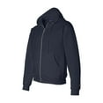 thumbnail image 3 of Men's Double Dry Action Fleece Full Zip Hood, Navy - M, 3 of 12