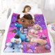 thumbnail image 5 of Doc McStuffins anti-pilling, suave, ligera, esponjosa y acogedora de lujo para hogar y cocina – Perfecta para niños y adultos,150X200cm, 5 of 6
