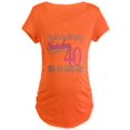 thumbnail image 1 of CafePress - 40Th Birthday Gifts Maternity Dark T Shirt - Maternity Dark T-Shirt, 1 of 1