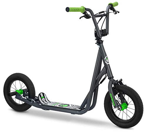 Swagtron KR1 All-Terrain Dirt Kick Scooter ASTM-Certified & 8-INCH KNOBBY Tires 