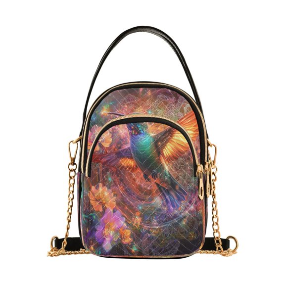 DIXRUYEE Cross Body Fashion Shoulder Waist Purse Bags Cut Radiant Pocket Handbags