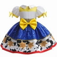thumbnail image 3 of Girls Black Dress Paly Dress Animal Dress Kids Fancy Dress up Costume, 3 of 3