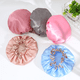 thumbnail image 4 of Paquete de gorros de ducha reutilizables, gorros grandes para mujer, gorros de pelo impermeables de doble capa para cabello largo gorros de ducha de pelo grueso para el cuidado del cabello Ofspeizc CPB-DE-LYY13-5, 4 of 5