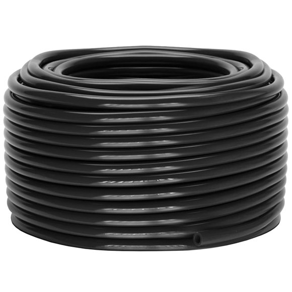 3/4'' x 50' Black Vinyl Tubing