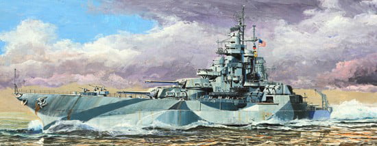 Trumpeter USS West Virginia BB-48 1945