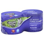 Special Kitty Tuna Dinner Cat Food, 4 ct