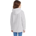 thumbnail image 2 of The Hanes Youth 78 oz EcoSmart 50/50 Pullover Hood - ASH - XL, 2 of 4