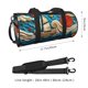 thumbnail image 2 of Fotbe Whimsical Sailboat Ocean Art Bolsa Deportiva de Lona Plegable con Estampado, Bolsa de Gimnasio con Bolsillo Seco/Húmedo, Bolsa de Viaje Ultraligera de Gran Capacidad, 2 of 6