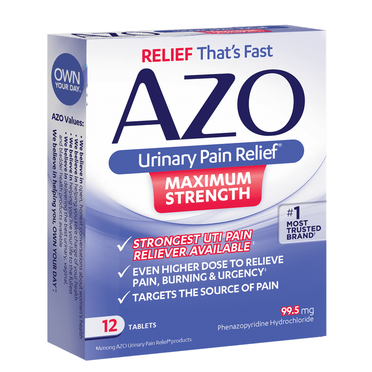 Rite Aid Maximum Strength Urinary Pain Relief Tablet - 12 ct