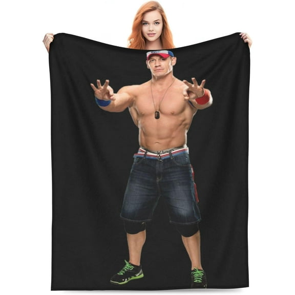 John Wrestler Cena Blanket Ultra Soft Living Room/Bedroom Air Conditioning Blanket 60"x50"