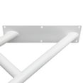 thumbnail image 5 of 1pc 25" U-Shaped Handrails for Outdoor 1-3 Steps Wall Mount Handrail Grab Bar, 5 of 18